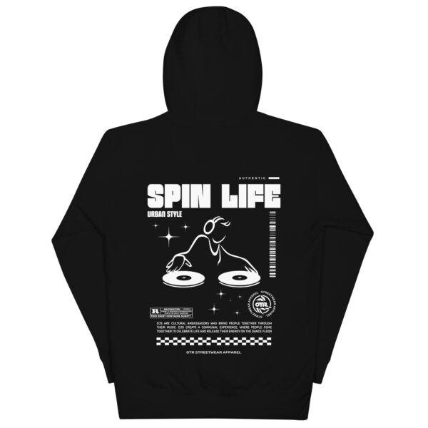 Spin Life Black Hoodie